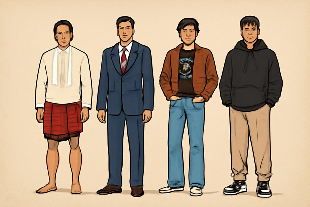 Tracing the Evolution of Filipino Men’s Fashion: Casual to Formal