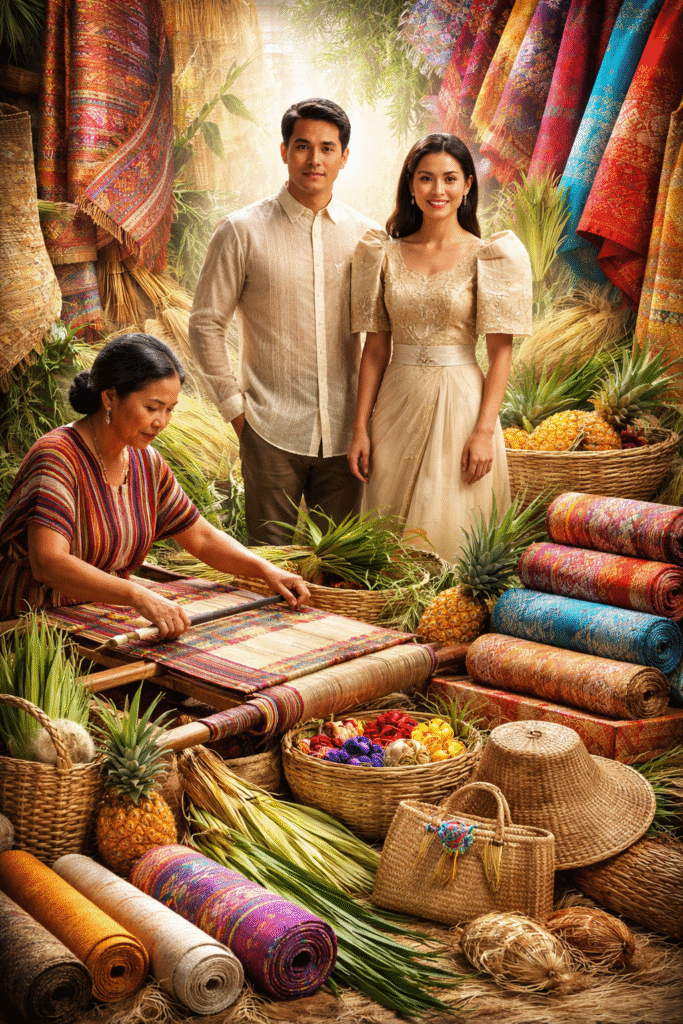 Exploring Filipino Fabrics: The Craft of Weaving and Handcrafted Textiles