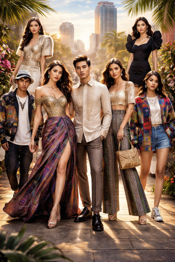 Merging Western Trends with Filipino Heritage in Fashion
