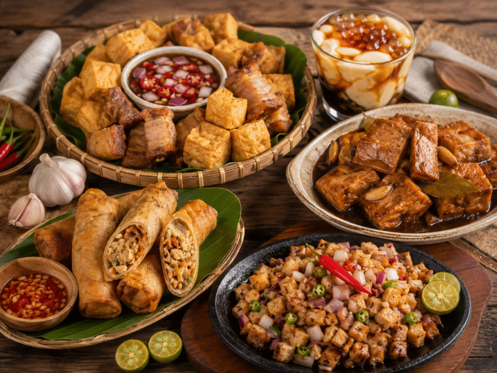 Traditional Filipino Foods Using Tofu