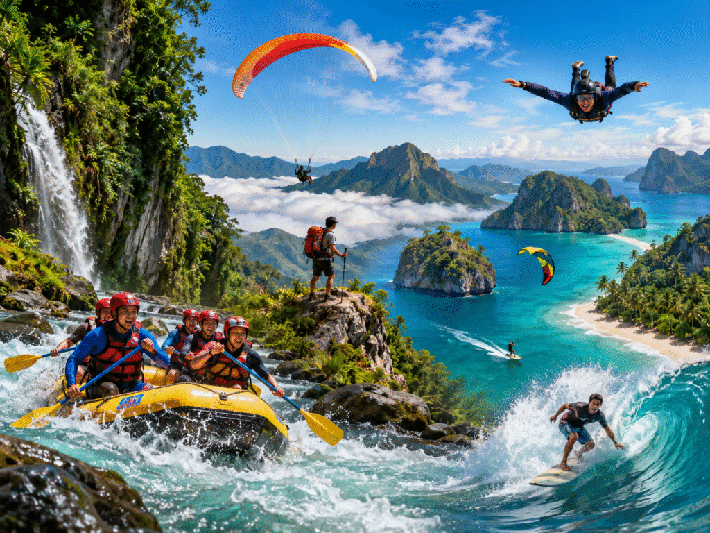 Thrill-Seeking Adventures in the Philippines: Rafting and Extreme Activities