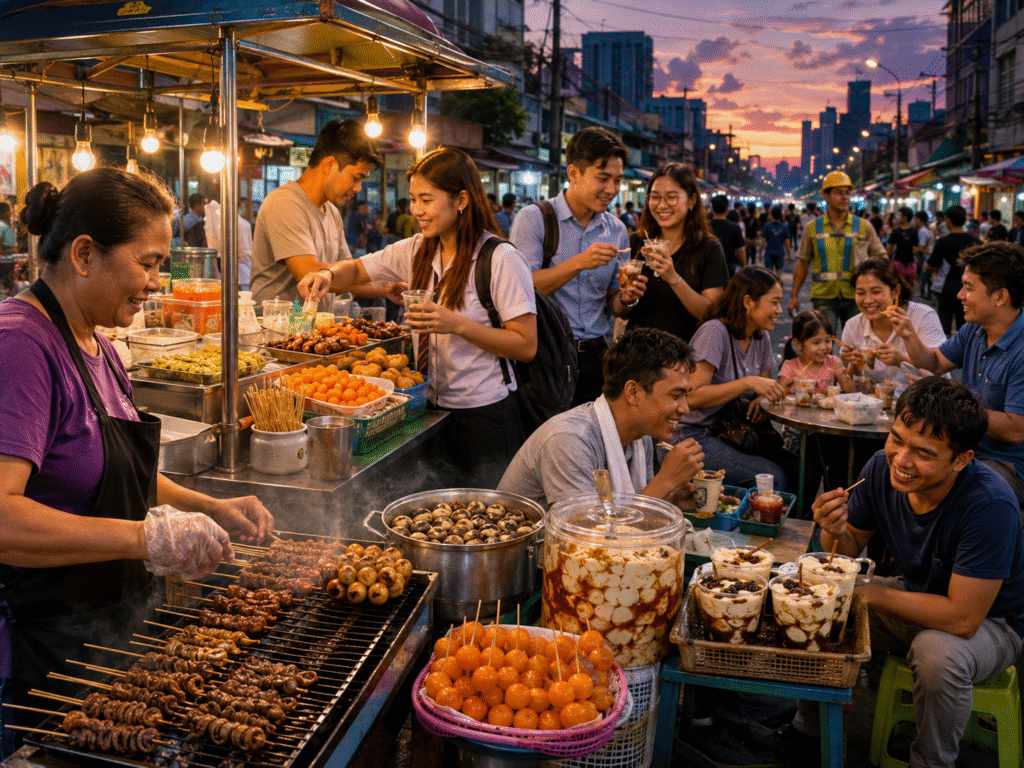 How Street Food Shapes Daily Life and Economy in the Philippines