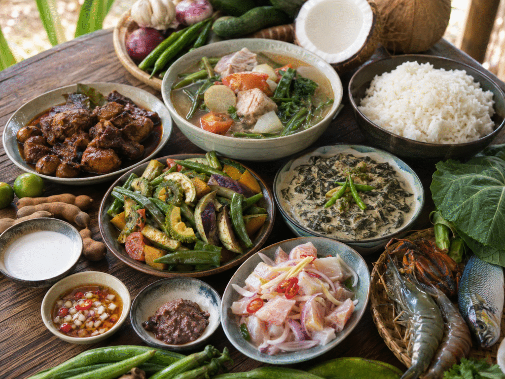 Filipino Cuisine’s Local Ingredient Advantage: From Coconut Milk to Coastal Seafood