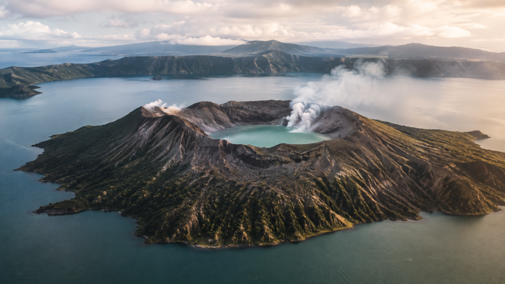 Mount Pinatubo’s Resplendent Crater Lake: Trekking Through Lahar Canyons to an Emerald Jewel