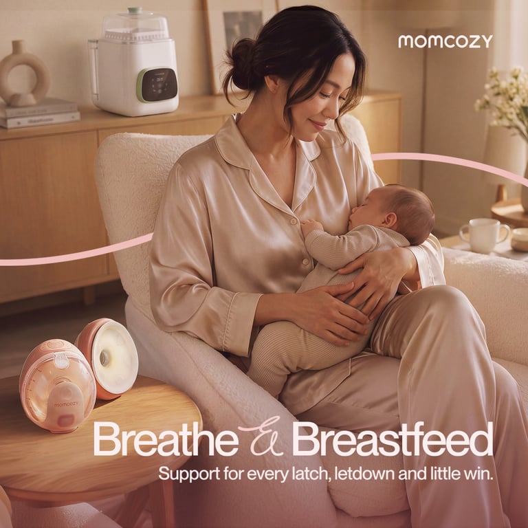 Momcozy Launches Wellness 1 Warm-Massage Wearable Breast Pump Alongside Breathe & Breastfeed Across Southeast Asia